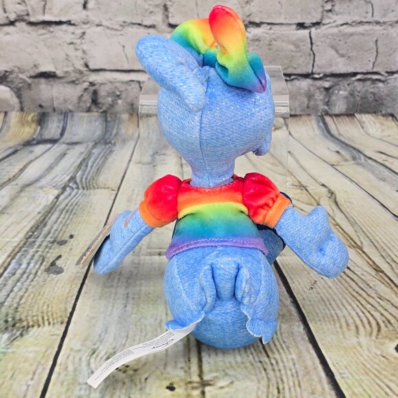 Disney Pride Plush Donald & Daisy Duck 10" Rainbow Collection NEW w/ Tags - Picture 8 of 9